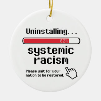 Adorno De Cerámica Desinstalando el racismo sistémico