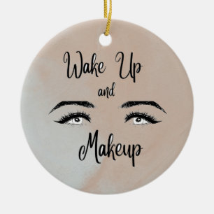Adorno De Cerámica Despertar y Maquillaje
