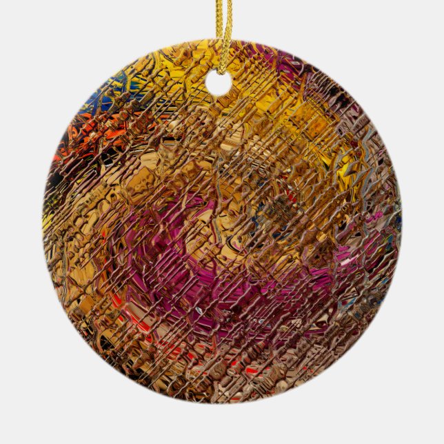 Adorno De Cerámica Destino, una creación abstracta (Frente)