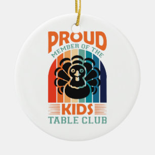 Adorno De Cerámica Día de Acción de Gracias