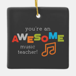 Adorno De Cerámica Día de Apreciación de Maestros de Música, maravill