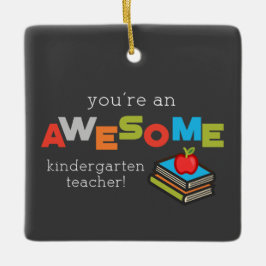 Adorno De Cerámica Día de Apreciación de Maestros en Jardines de Infa