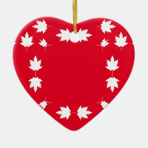Adorno De Cerámica día de canadá