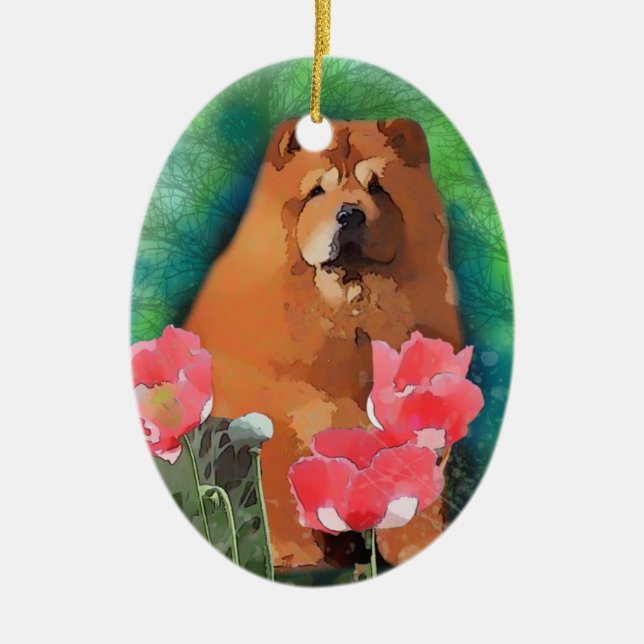 Adorno De Cerámica Día de fiesta descarado (Frente)