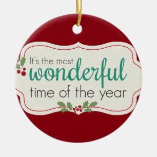 Adorno De Cerámica Día de Fiesta Maravilloso