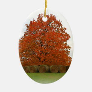 Adorno De Cerámica Día de Otoño