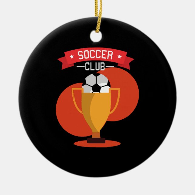 Adorno De Cerámica Día del Deporte (Frente)