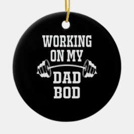 Adorno De Cerámica Día del padre | Trabajar En Mi Bod De Papá