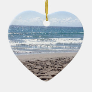 Adorno De Cerámica Día en la playa