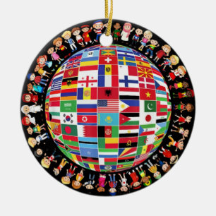 Adorno De Cerámica Día Internacional de la Paz