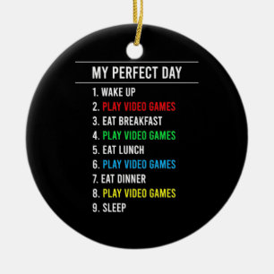 Adorno De Cerámica Día perfecto para los jugadores