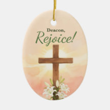Diácono Pascua Regocijo Cruz y Lirios