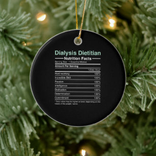 Adorno De Cerámica Diálisis Hechos de nutrición dietista - Nefrología