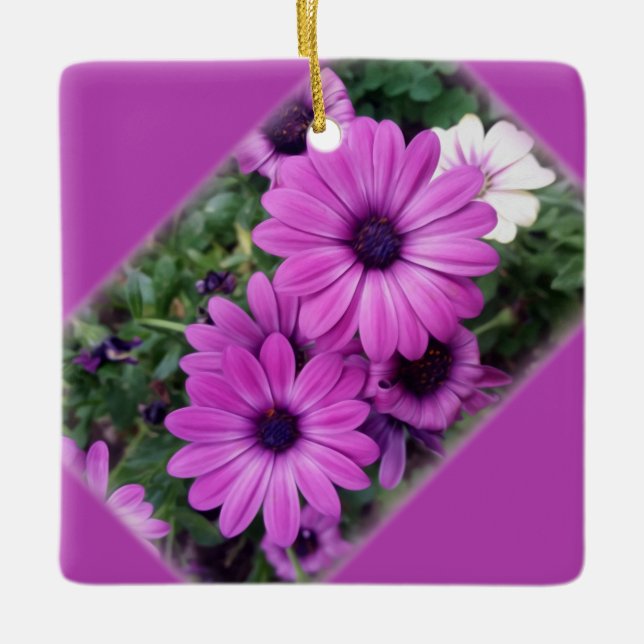 Adorno De Cerámica Diásisis moradas (Anverso)