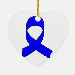Adorno De Cerámica Dibujo de cinta azul