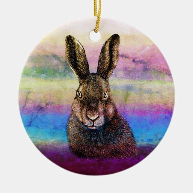 Adorno De Cerámica Dibujo de compartimiento (Frente)