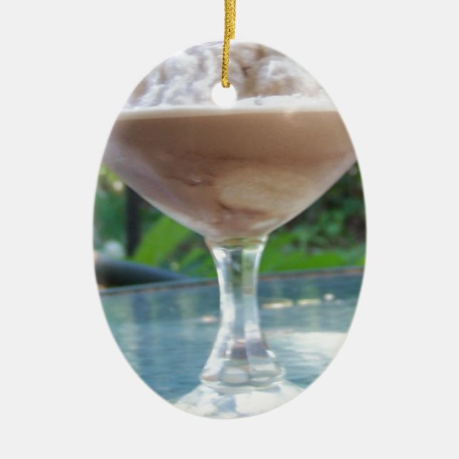 Adorno De Cerámica Dicha del chocolate (Frente)