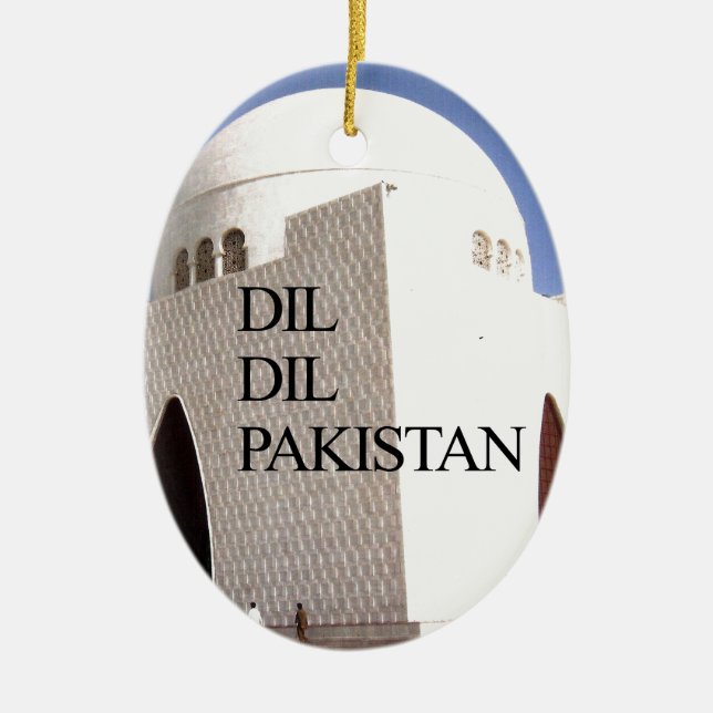 Adorno De Cerámica Dil Dil Pakistan Hakuna Matata (Frente)