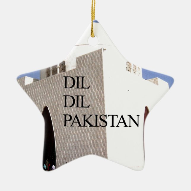 Adorno De Cerámica Dil Dil Pakistan Hakuna Matata (Frente)