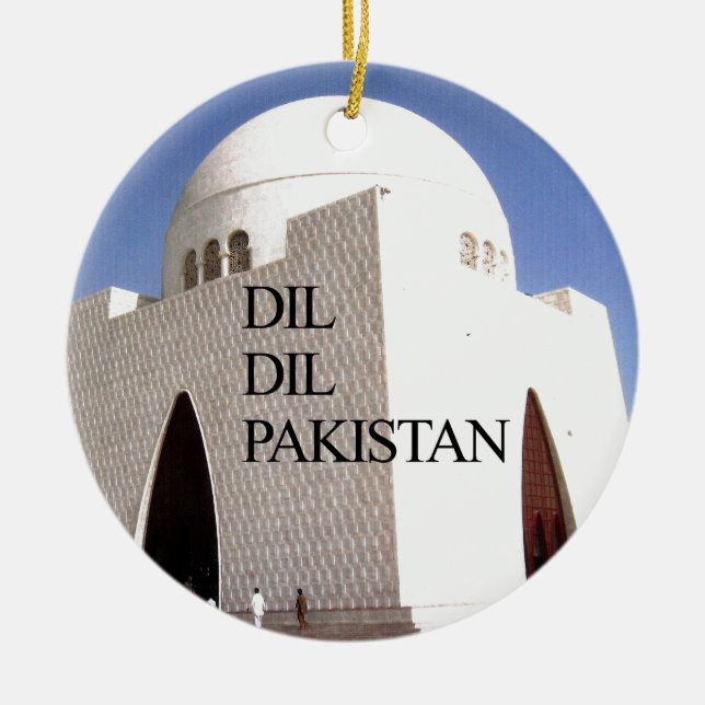 Adorno De Cerámica Dil Dil Pakistan Hakuna Matata (Frente)