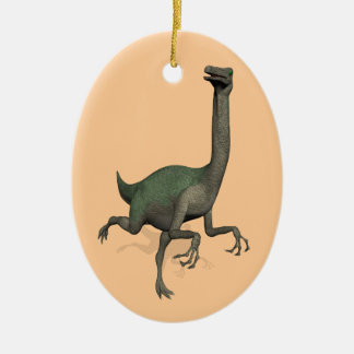 Adorno De Cerámica Dino Dinosaur Gallimimus