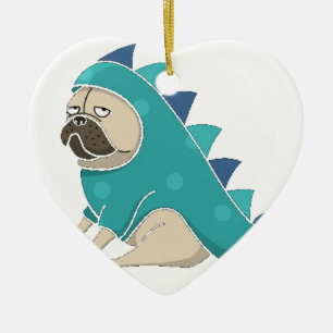 Adorno De Cerámica dinopug