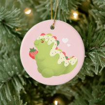 Dinosaur de Matcha de Fresa