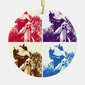Adorno De Cerámica Dinosaur T-Rex