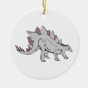 Adorno De Cerámica Dinosaurio