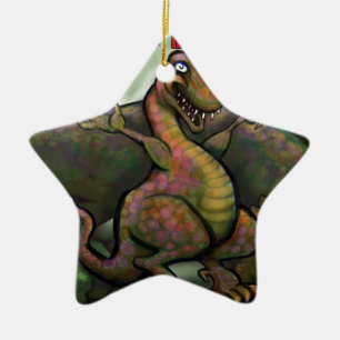 Adorno De Cerámica Dinosaurios Jurásicos