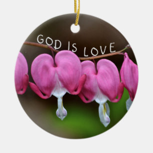 Adorno De Cerámica Dios es corazón de amor