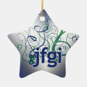 Adorno De Cerámica ¡Dios mío! jfgi