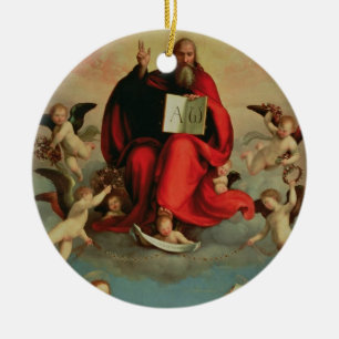 Adorno De Cerámica Dios que aparece a St Mary Magdalen y St. Catheri