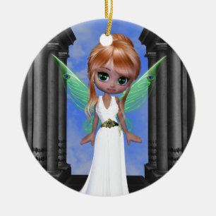 Adorno De Cerámica Diosa griega de hadas de "Hera"