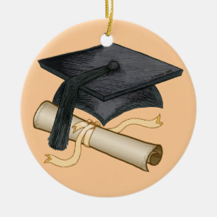 Adorno De Cerámica Diploma de título de graduación