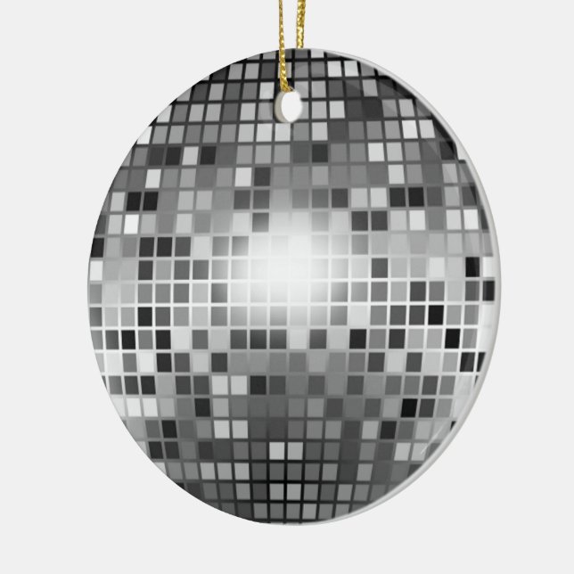 ADORNO DE CERÁMICA DISCO BALL (Izquierda)