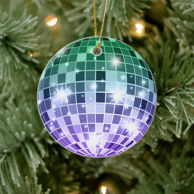 Adorno De Cerámica Discoteca (Árbol)