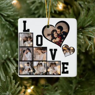 Adorno De Cerámica Diseñar su propio Collage de fotos 8