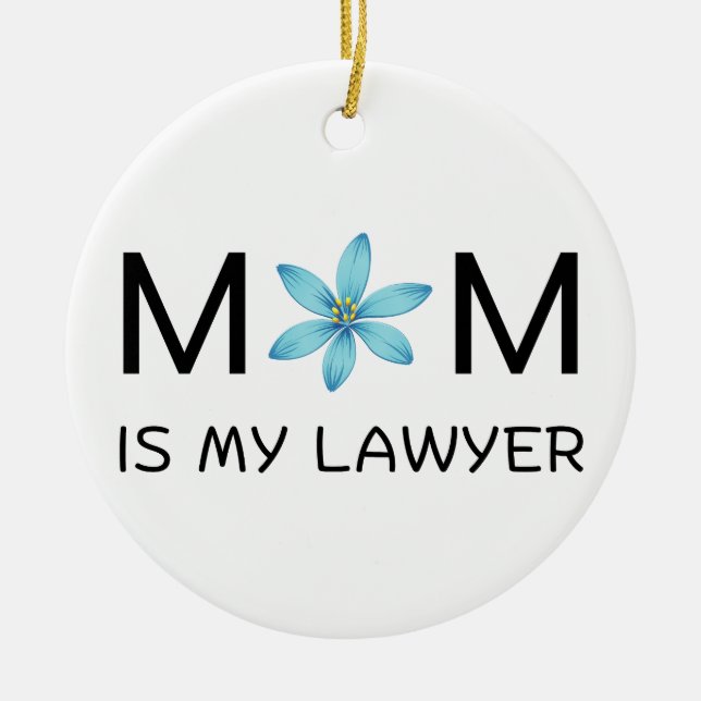 Adorno De Cerámica Diseño botánico estético clásico femenino (Frente)