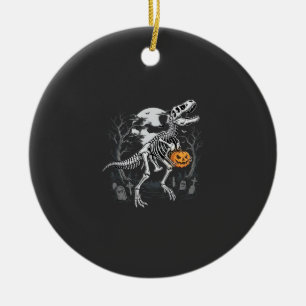 Adorno De Cerámica Diseño de cementerio de calabaza de Halloween de e