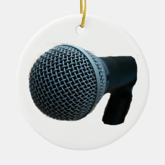 Adorno De Cerámica Diseño de corte de micrófono cerrado