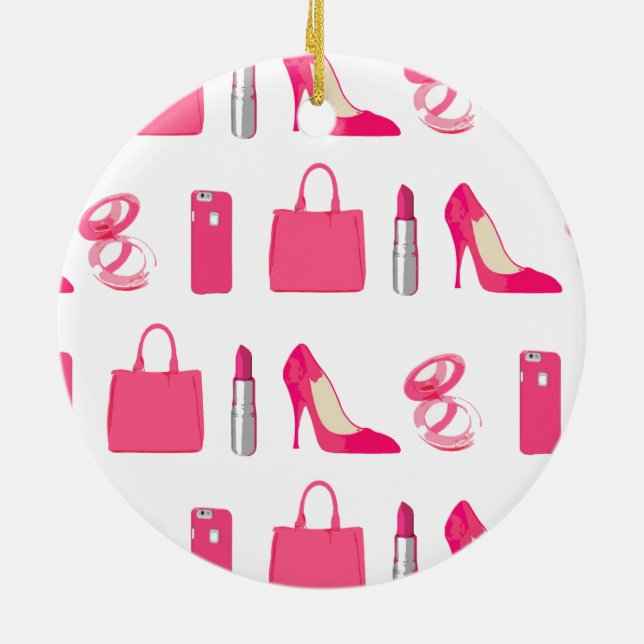 Adorno De Cerámica Diseño de cosas alegres (Atrás)