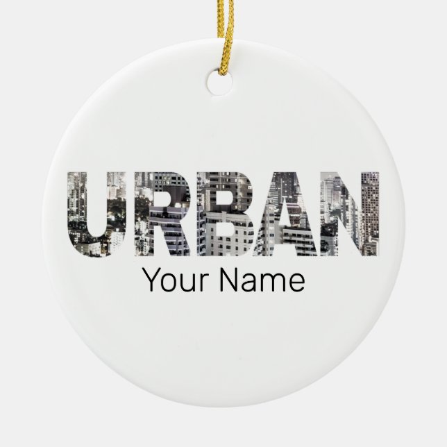 Adorno De Cerámica Diseño de cosecha de capital urbano en urbanizació (Frente)