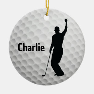 Adorno De Cerámica Diseño de golf