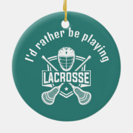 Adorno De Cerámica Diseño de Lacrosse 