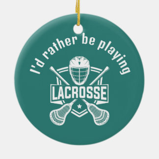Adorno De Cerámica Diseño de Lacrosse