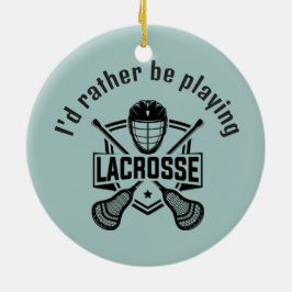 Adorno De Cerámica Diseño de Lacrosse 