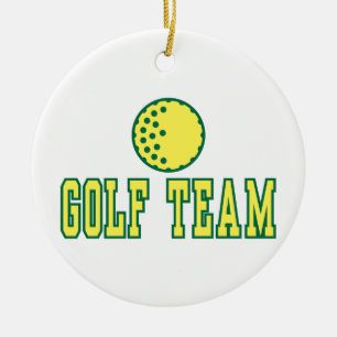 Adorno De Cerámica diseño de logotipo de equipo de golf