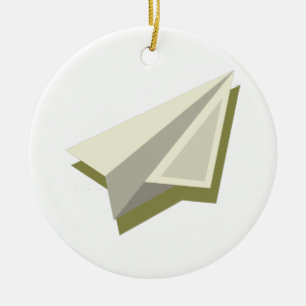 Adorno De Cerámica Diseño de plano de papel piloto