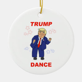 Adorno De Cerámica Diseño de Trump Dance